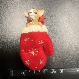 Hallmark Keepsake Ornament Puppy Love 2006 16th in Series Chihuahua In Mitten